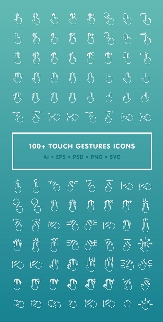 100+ Touch Gestures ...