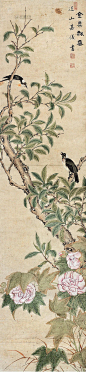 翁雒（1790-1849 ）清代江苏吴江人。翁广平次子。画有夙慧，初写人物，中年后专攻花鸟、草虫、水族，尤善画龟。笔精墨妙，生动尽致。尝作论画绝句，多附佚事。有小蓬海遗诗。卒年六十。