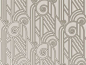 Don't know why, but in the past couple of years I have fallen in love with Art Deco.  This is a cool Art Deco wall paper in platinum.  I think this might make a cool backdrop for the "oldies" theme in the media room...
