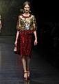 Dolce & Gabbana Women Fashion Show Gallery – Fall Winter 2014 Collection