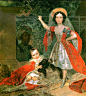 1849小公主肖像