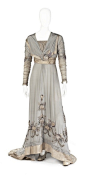 Dress, 1900-1910, worn by Irma (Ingeborg Matilda) von Geijer. Via Hallwylska museet.