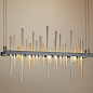 The stylish and attractive design of this contemporary small urban landscape LED pendant will flourish in a modern decor.: 