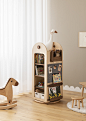 儿童家具，书架，书柜，实木家具，家具设计，家居设计，手办柜，玩具柜，