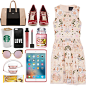 A fashion look from September 2016 featuring mini dress, high heeled footwear and hand bags. Browse and shop related looks.