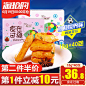 爱尚鱼豆腐片18g*40包烧烤香辣味豆干休闲膨化零食大礼包风味小吃