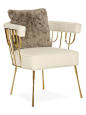 Hollywood Glam Accent Chair by Caracole at Gilt