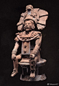 玛雅的雕塑参考