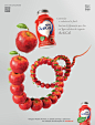 Frutas para Nestlé Acticol : Print