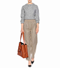 Tirza wool-blend trousers : Tirza beige wool-blend trousers