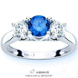 完美的蓝钻石：798万美元， 6.04克拉，在香港展示会上被卖出。