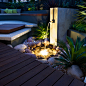 Urban courtyards - traditional - porch - perth - Cultivart Landscape Design