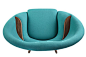 Nanna & Jørgen Ditzel´s Oda armchair, designed in 1956: 