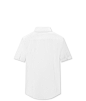 GXG男装 2018夏季商场同款时尚白色免烫短袖衬衫衬衣男#182123112-tmall.com天猫