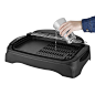 Excelvan Electric Grill BBQ Indoor Barbecue with 2-in-1 2/3 Griddle Surface +1/3 Smooth Cooking Plate ,1950W, Black: Amazon.co.uk: Kitchen & Home