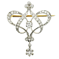 TIFFANY & CO Antique diamond pendant/brooch