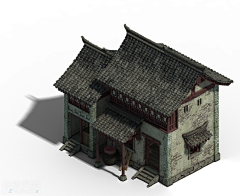 yangfuqin1993采集到中式家装模型