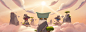 Clash Royale: Tub, Tim Kaminski : This one was a lot of fun as well, but one of the more challenging ones. I redid the low clouds a few times <br/>Golden Wolf Animation: <a class="text-meta meta-link" rel="nofollow" href="