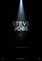 Steve Jobs : A film by Danny BoyleFanArt Movie Poster by Federico Mauro #排版# #平面设计# #海报#