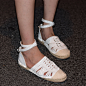 欧洲站复古罗马镂空亚麻编织包头凉鞋女式平跟平底2014夏新款甜美