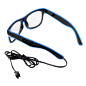 Amazon.com: El Wire LED Light up Shutter Glasses for Party Concert: Clothing