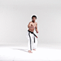 Male taekwondo 1 - Scott Eaton's Bodies in Motion