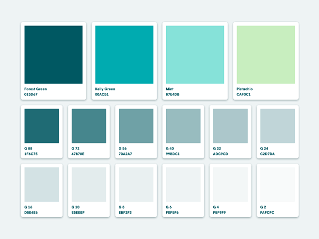 Green Color Palette