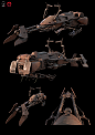 Imperial Speeder Bike, Martin Hernblad : Here is my latest attempt at a game asset, the 74-Z Speeder bike from Return of the Jedi. Reasonably straight-forward project, I found the challenge here was the speed of the high poly modeling. Constant use of hot