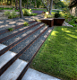 现代材料耐候钢板-庭院景观