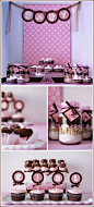 Baby shower for girl ideas FOR ASHLEY i wana do the cupcakes that say G I R L but purple an white frosting or something!