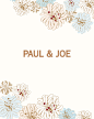 WALL PAPER │ PAUL & JOE BEAUTE : ポール ＆ ジョー ボーテ　オリジナル壁紙のダウンロードページです。