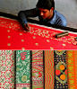 印度纺织工艺--面料灵感来源
#面料##手工##印染##扎染##渐变##花型##
来自：http://news.cofactories.com/?p=6483
