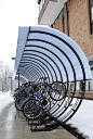 high capacity bike rack