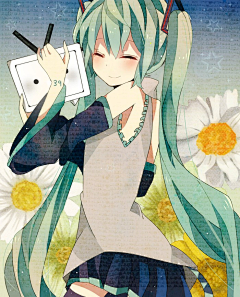 羔小咩采集到初音未来