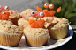 Cute cupcakes with crab design..