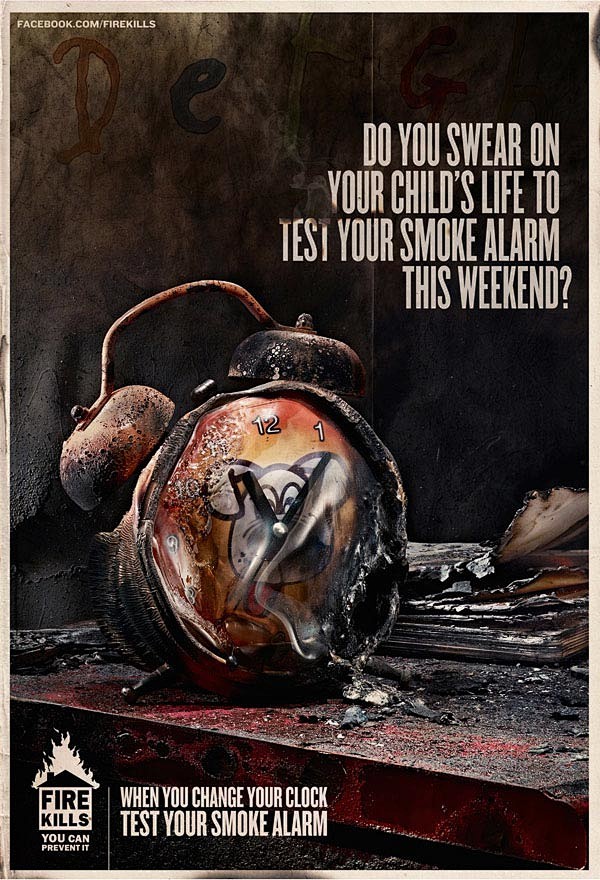 FIRE KILLS系列防火公益海报设计