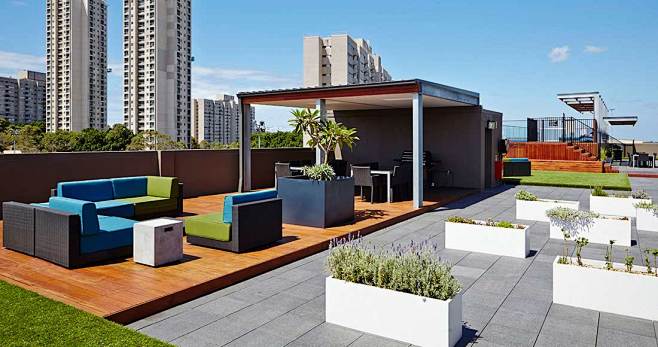 住宅区屋顶露台改造-mooool设计