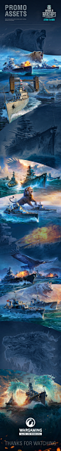 World of Warships Promo Assets