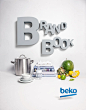 Beko Brand Book : Beko is a worldwide leading player in white goods.The Stuttgart branch of Jung von Matt agency asked us to develop and produce their concept for a brand book the company was asking, to better communicate both internally and to customers 