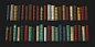 Bookshelf, Nikola Damjanov : https://www.artstation.com/nikoladamjanov/store/K7P/procedural-books-substance-designer

Completely procedural books and bookshelf.

Books are made in Substance Designer where you can customize color of the leather, shape of t