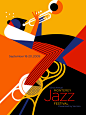The poster of the Monterey Jazz Festival By Pablo Lobato — Designspiration