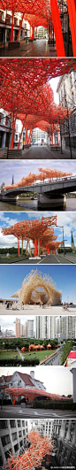 公共艺术大师——阿纳·奎兹(Arne Quinze) 比利时艺术家，最广为人知的标志性作品便是用木材搭建成的装置雕塑。他被喻为“先锋派交界艺术家”。