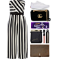 A fashion look from October 2016 featuring jump suit, vans sneakers and gucci purses. Browse and shop related looks.