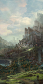 Digital Art by Shawn Koo | Fantasy Settings and Landscapes