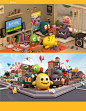 Netmarble Friends : The mascot of Netmarble 'KK', and his friends Bob, Tori and Leon. The Netmarble Universe is a virtual world in which 'KK' and friends live. 'KK' and friends have always envied the popular characters of Netmarble. With 'KK' as the main 