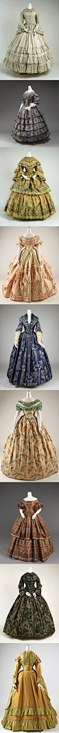維多利亞時代的美麗服裝。