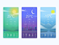 Another weather app design ;)