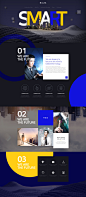 优质未来商业科技企业介绍WEB网页设计psd模板 tiw410a0503_UI素材_Web界面_模库(51Mockup)