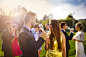 Wedding guests clinking glasses by Jozef Polc on 500px