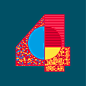 哆啦宝logo数字4